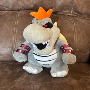 Bowser stuffed animal.